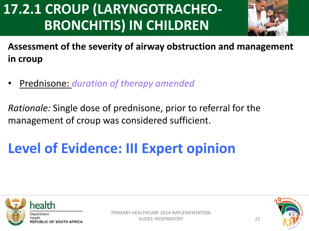 17 2 1 croup laryngotracheo bronchitis in children