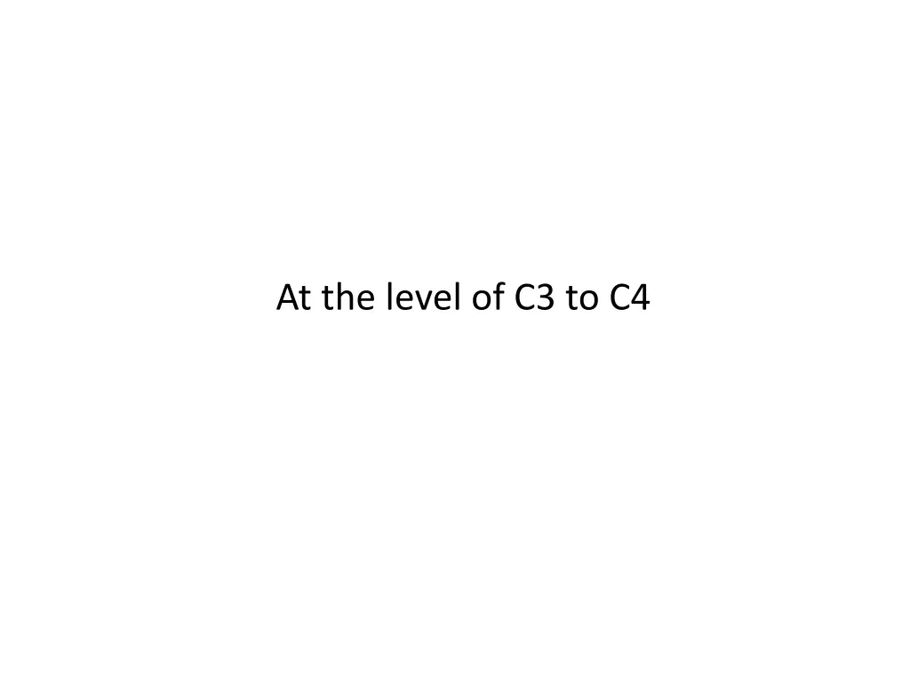 at the level of c3 to c4