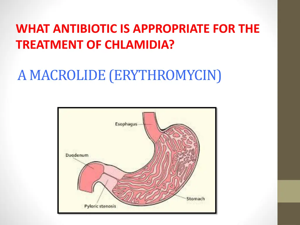 what antibiotic is appropriate for the treatment