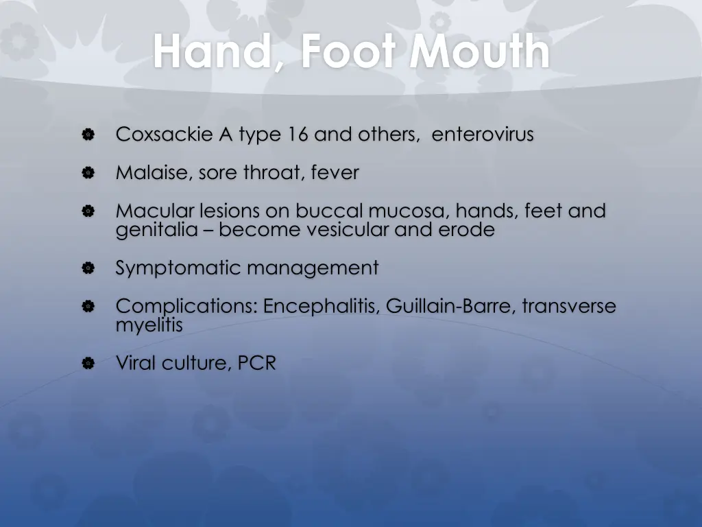 hand foot mouth