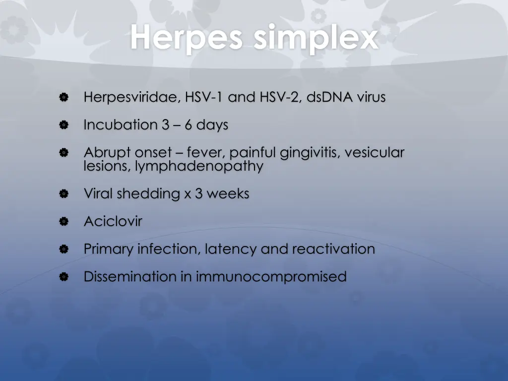 herpes simplex