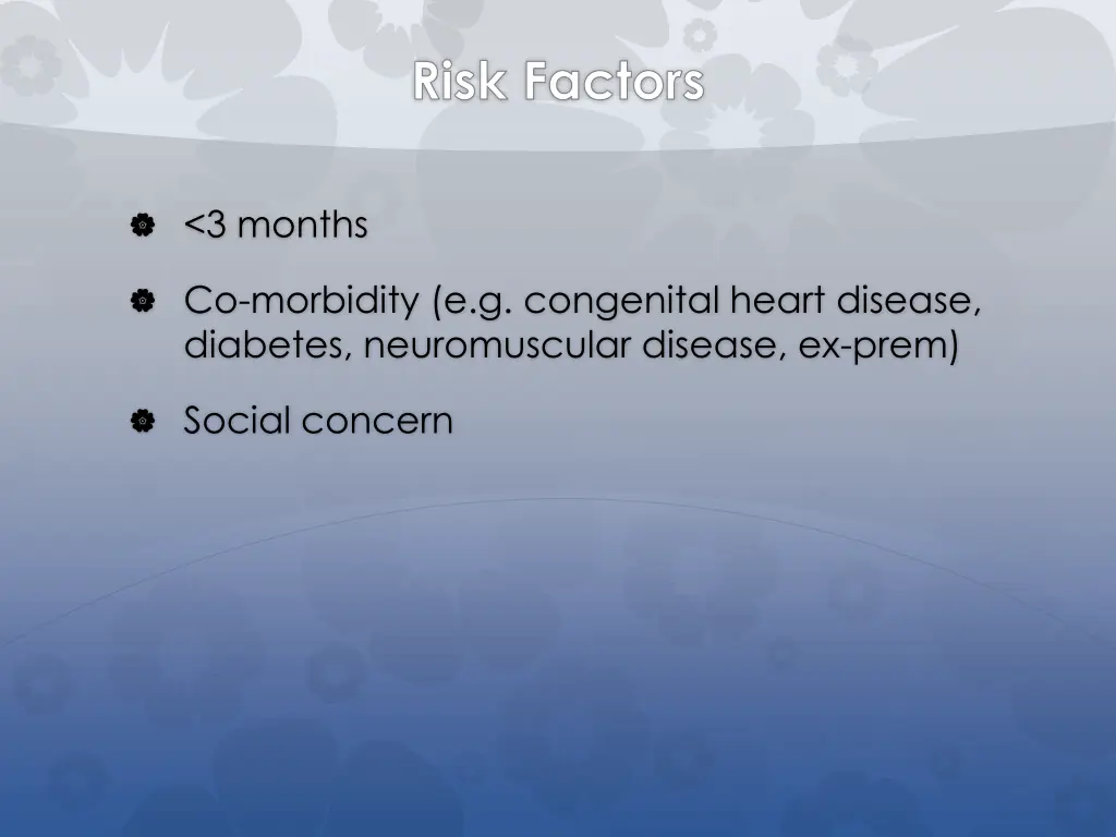 risk factors