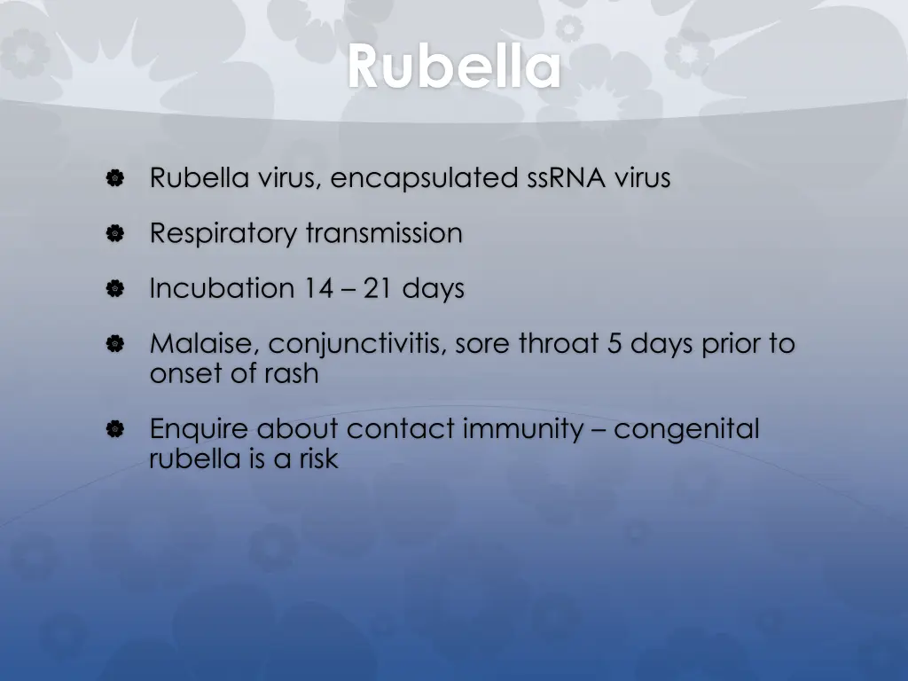 rubella