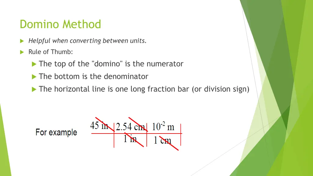 domino method