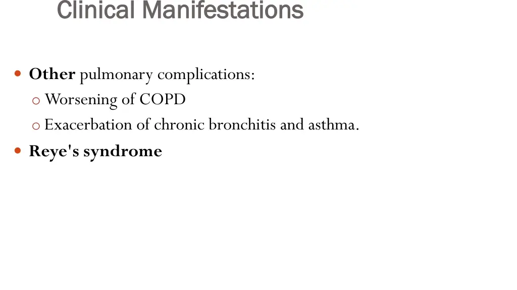 clinical clinical manifestations manifestations 1