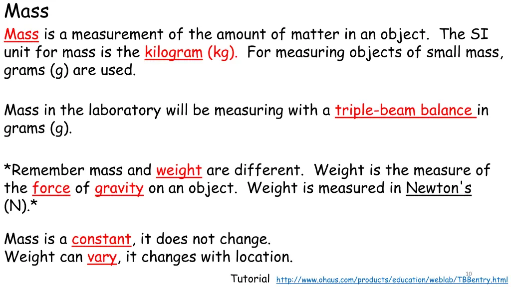 mass mass is a measurement of the amount