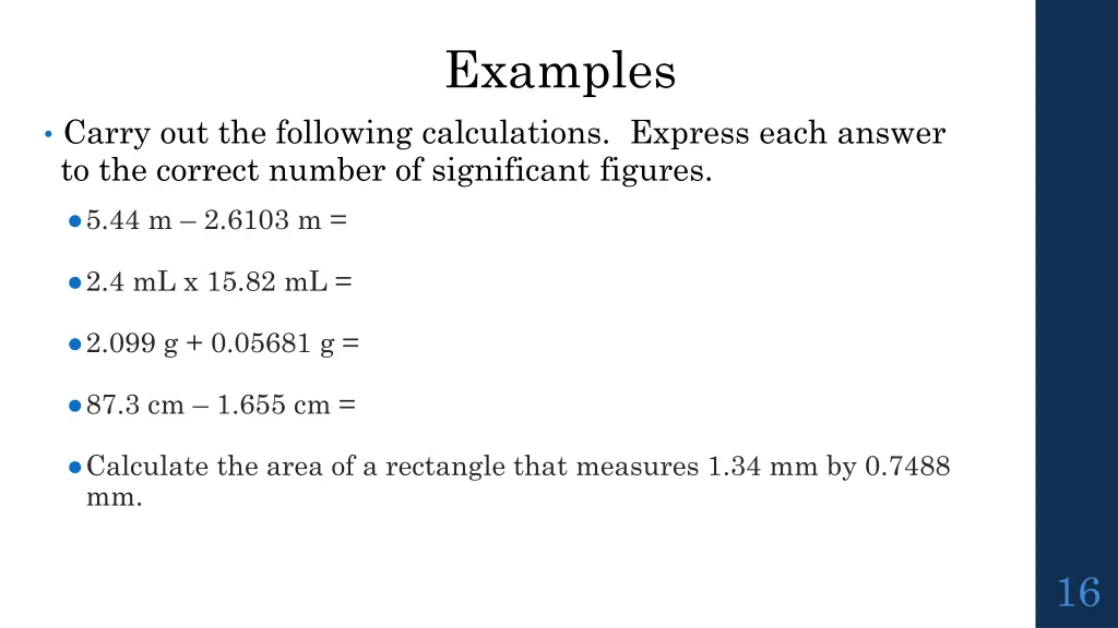 examples