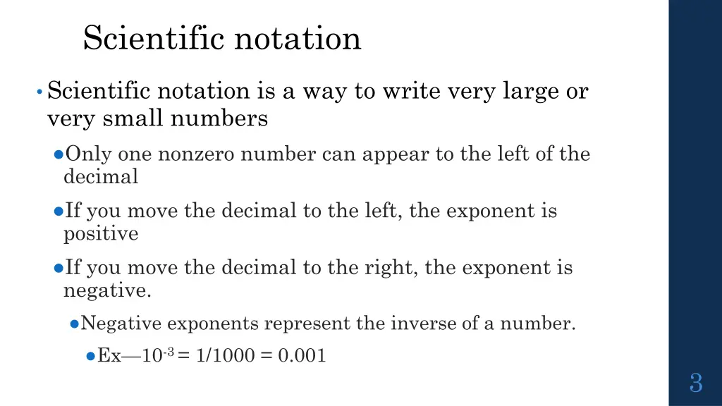 scientific notation