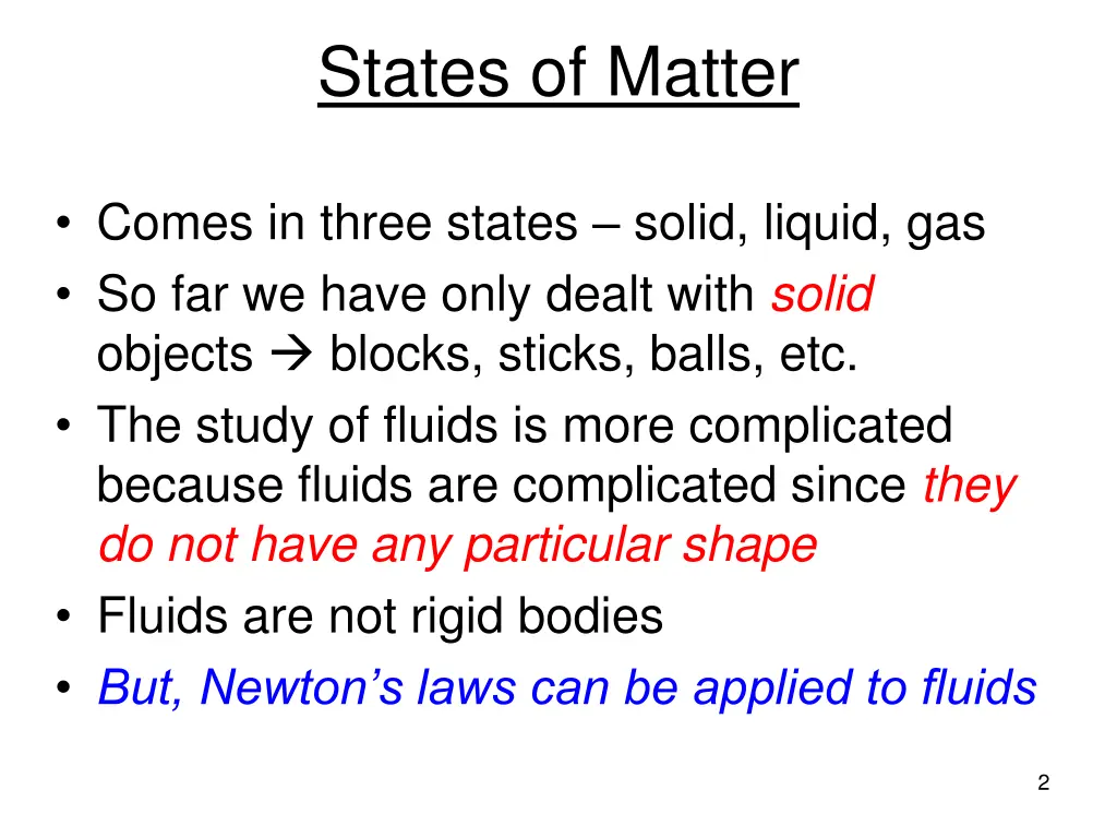 states of matter