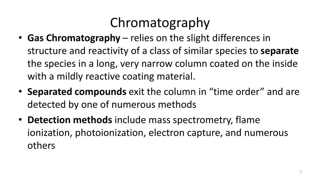 chromatography