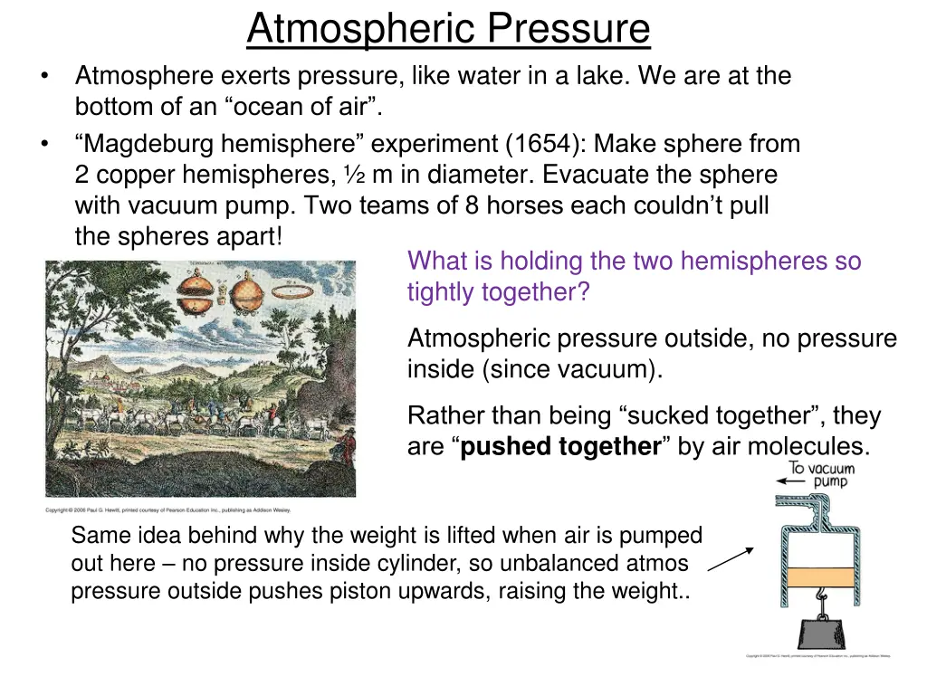 atmospheric pressure atmosphere exerts pressure