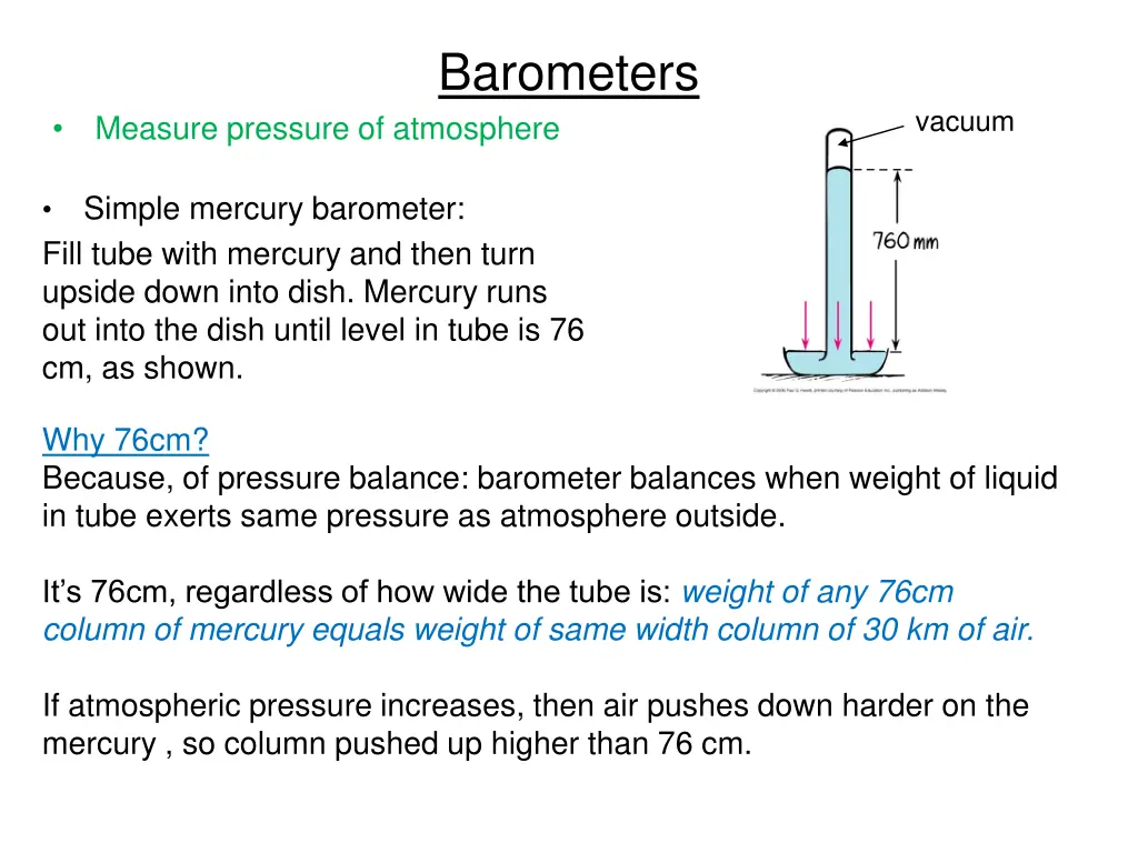 barometers