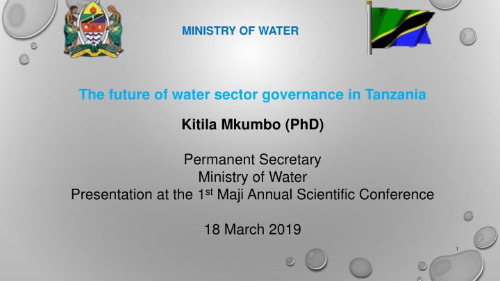 ministry of water