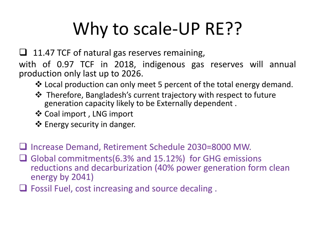 why to scale up re