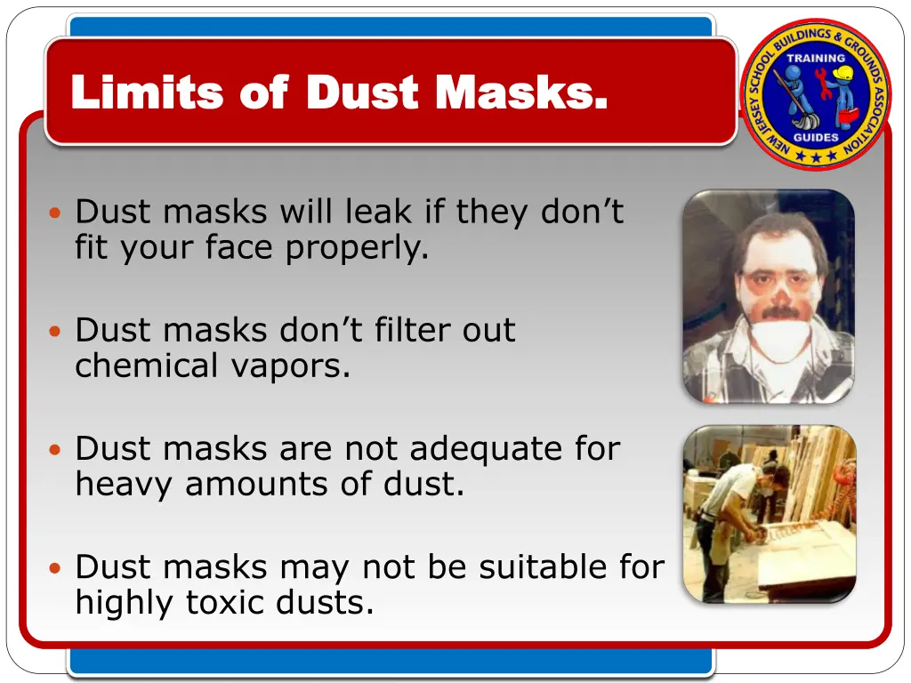 limits of dust masks limits of dust masks