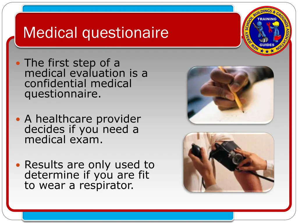 medical questionaire