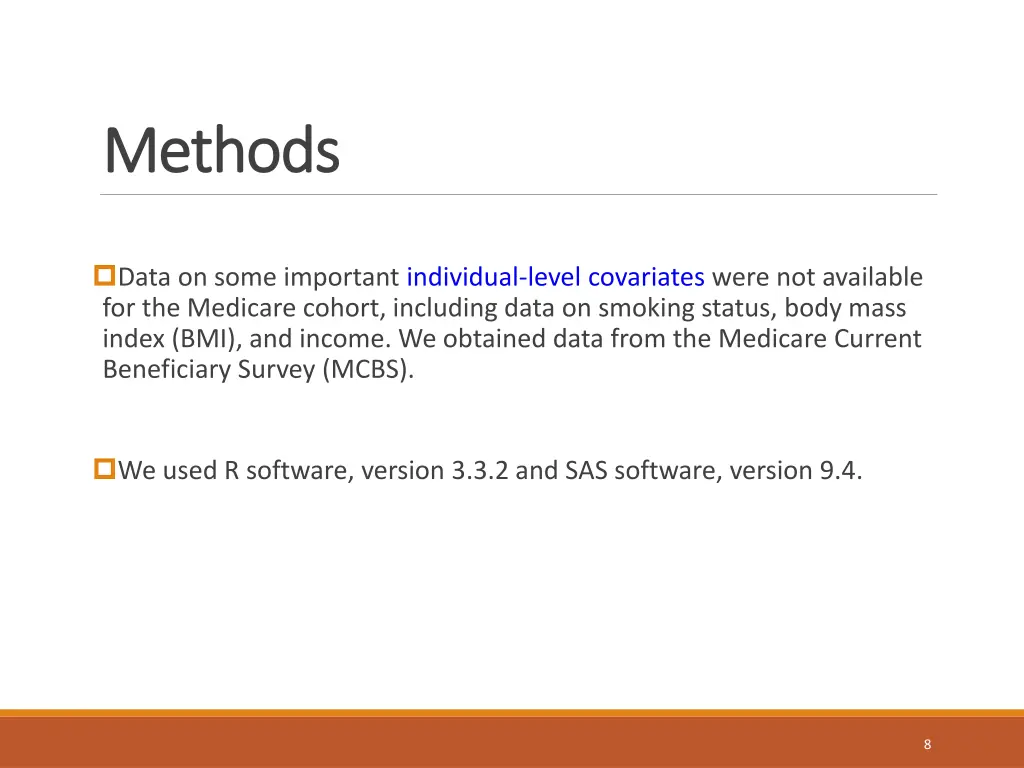 methods methods 5