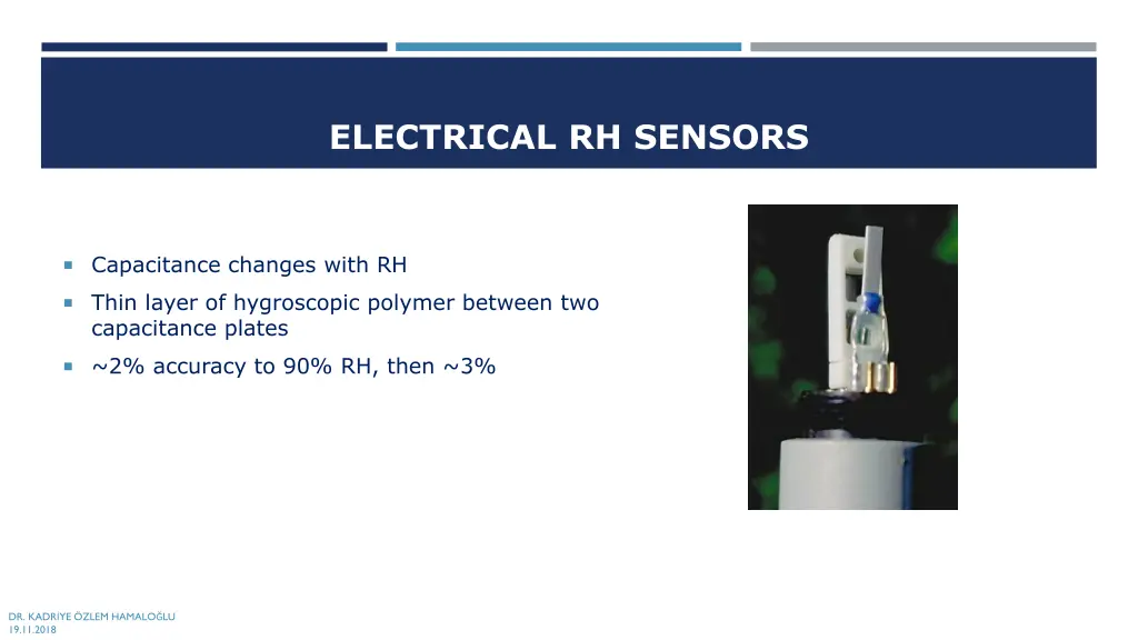 electrical rh sensors