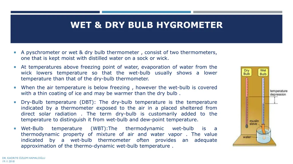 wet dry bulb hygrometer