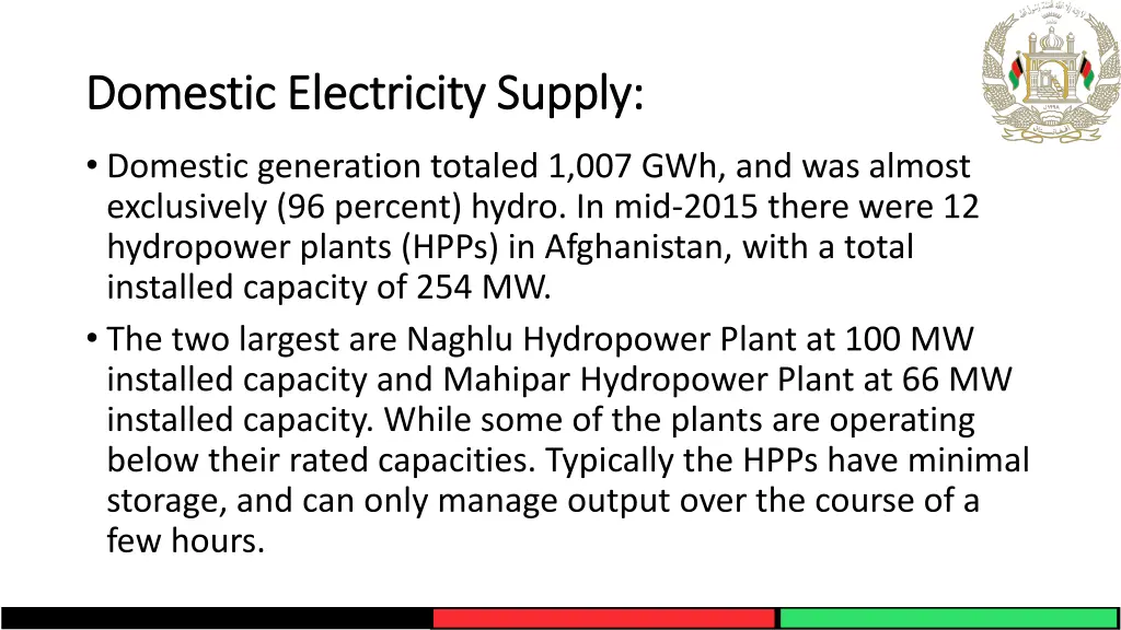 domestic electricity supply domestic electricity