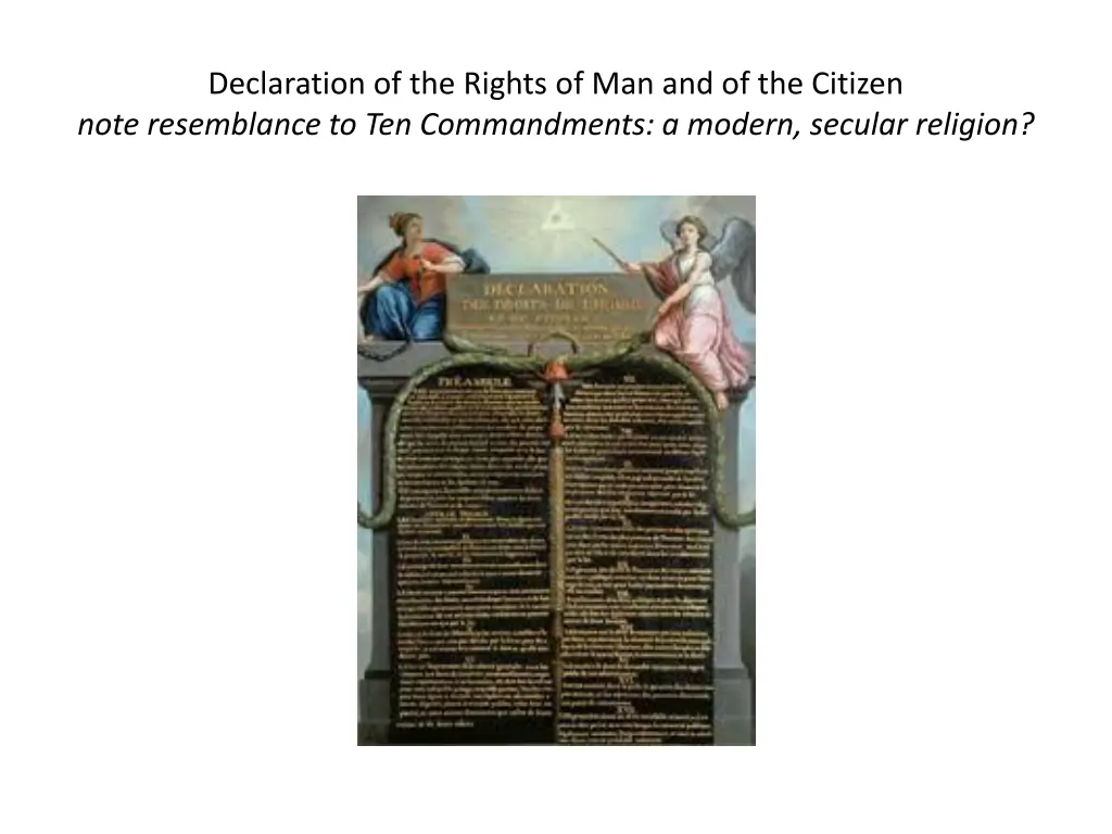 declaration of the rights