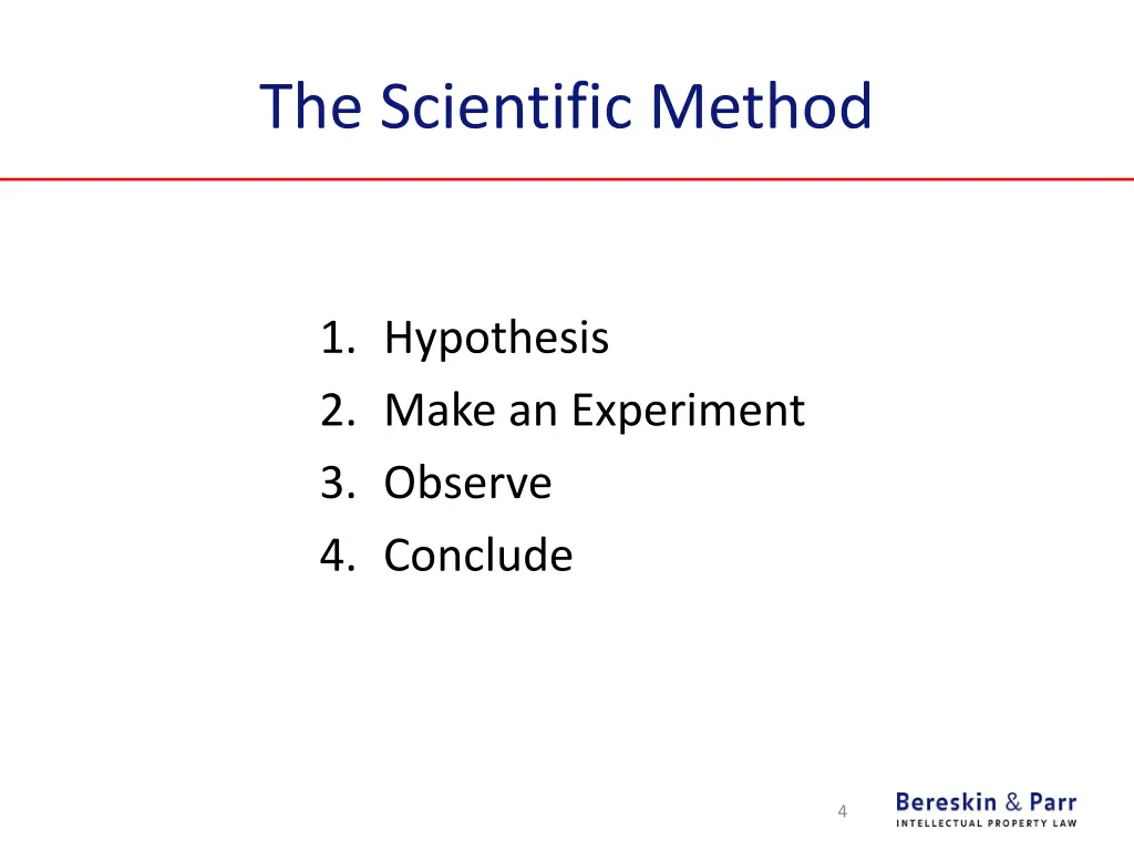 the scientific method