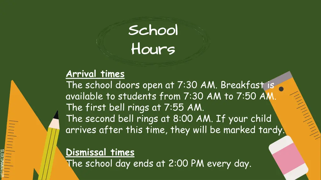 school school hours hours