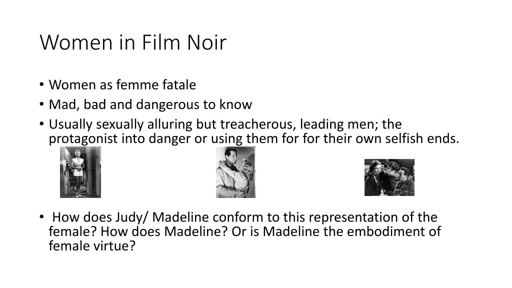 women in film noir