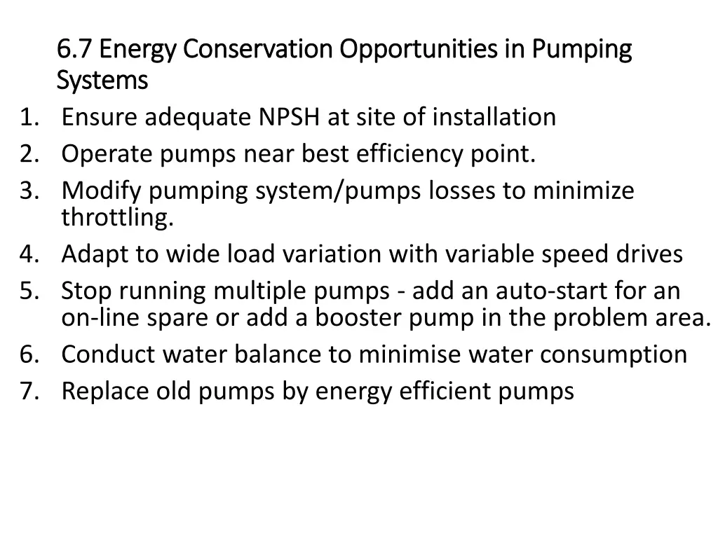 6 7 energy conservation opportunities in pumping