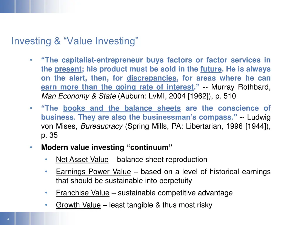 investing value investing