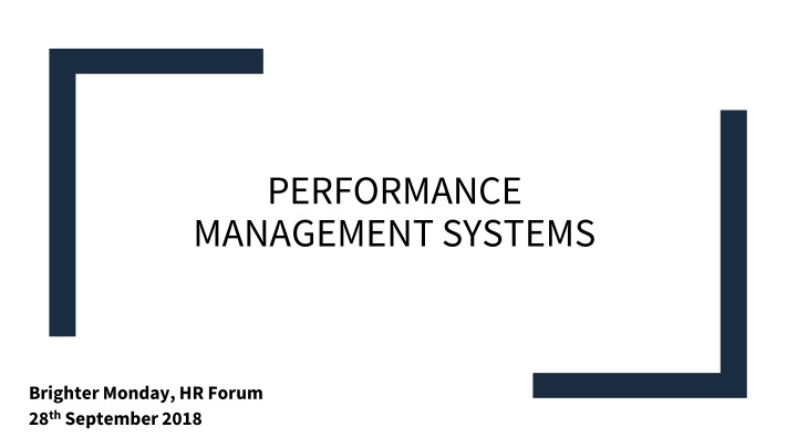 performance management systems