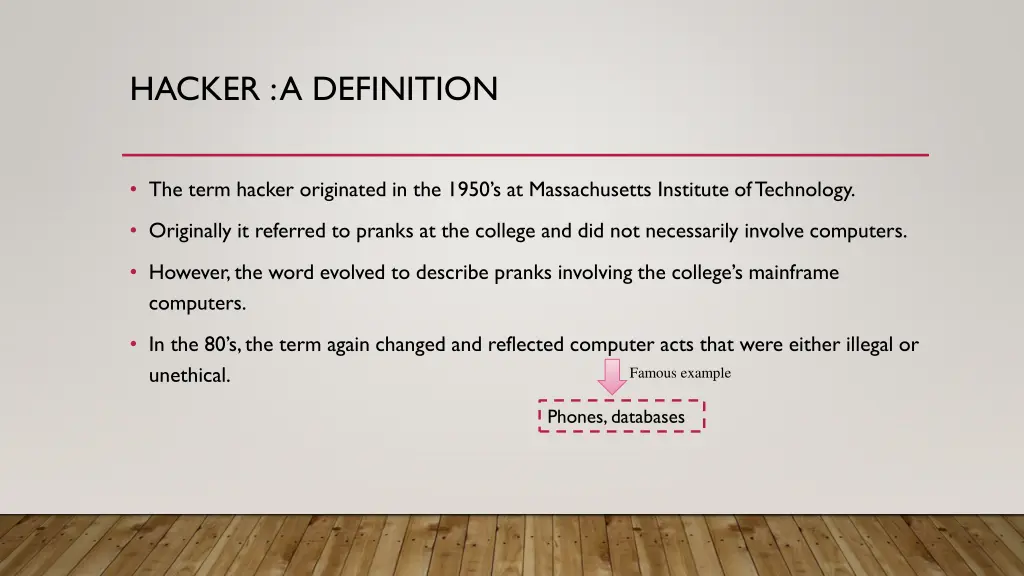 hacker a definition