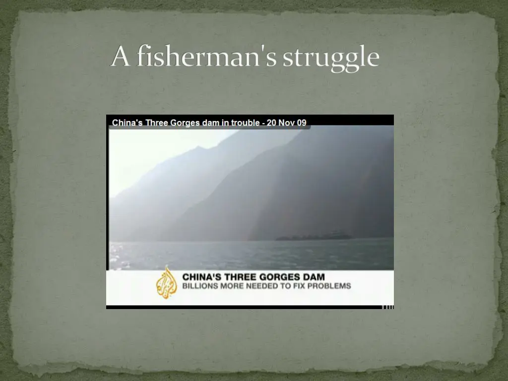 a fisherman s struggle