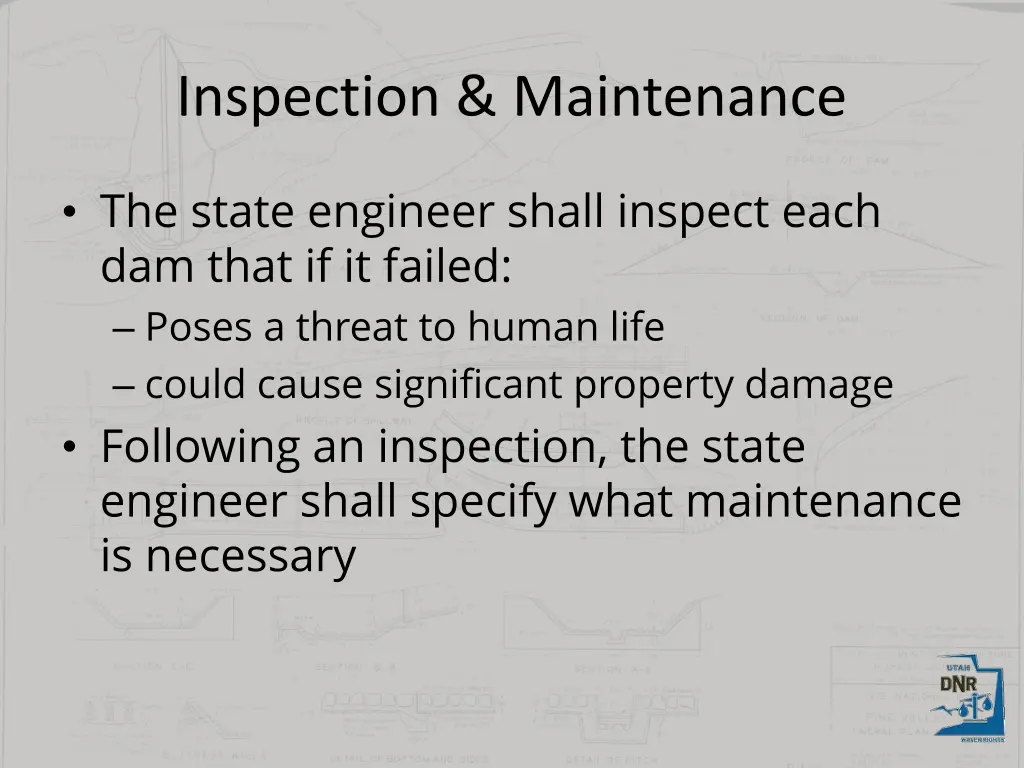 inspection maintenance