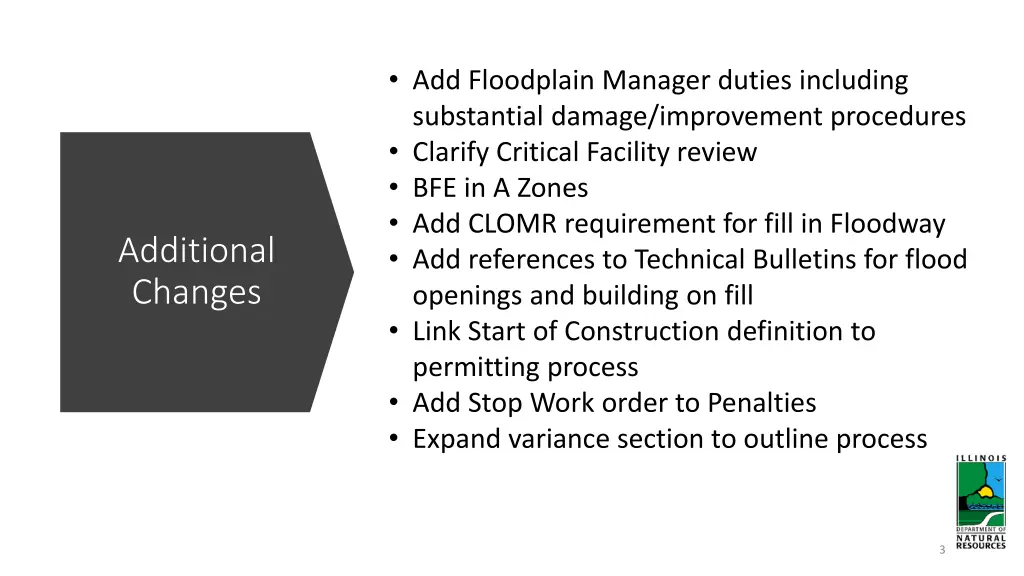 add floodplain manager duties including