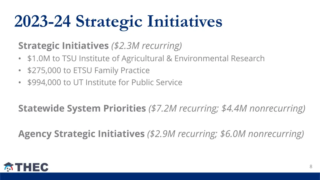 2023 24 strategic initiatives