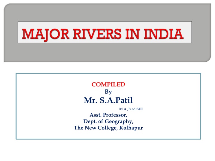 compiled by mr s a patil asst professor dept