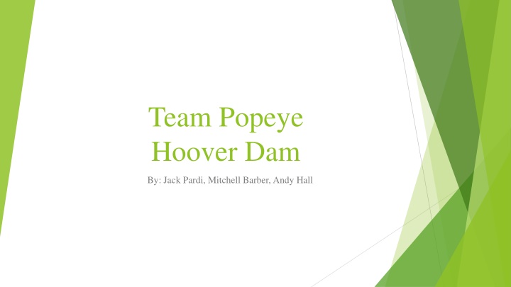 team popeye hoover dam