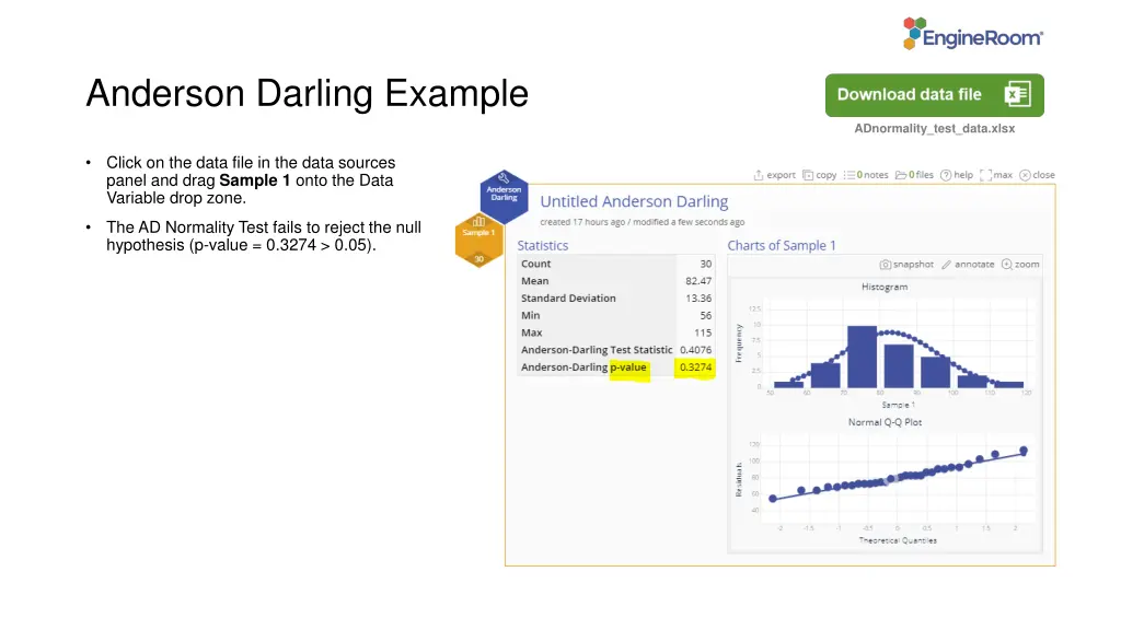 anderson darling example