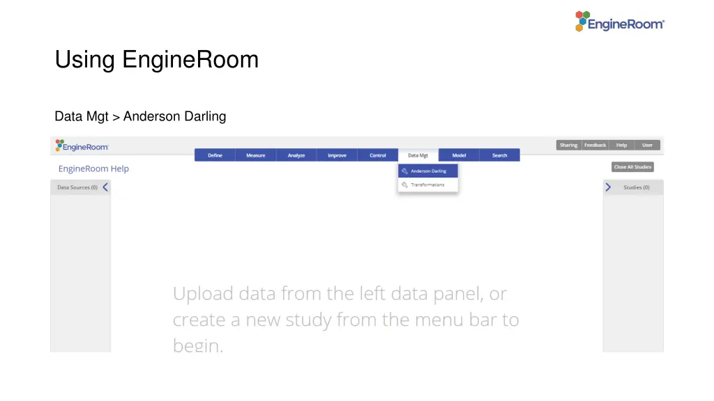 using engineroom