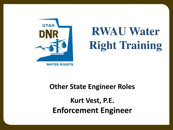 utah division of water rights