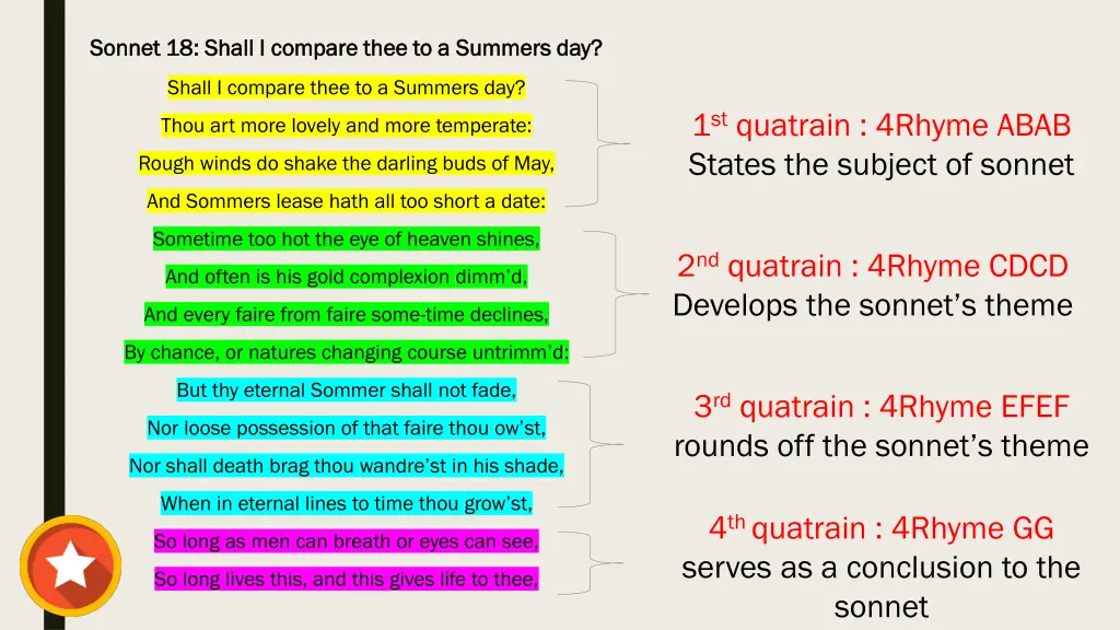 sonnet 18 shall i compare thee to a summers