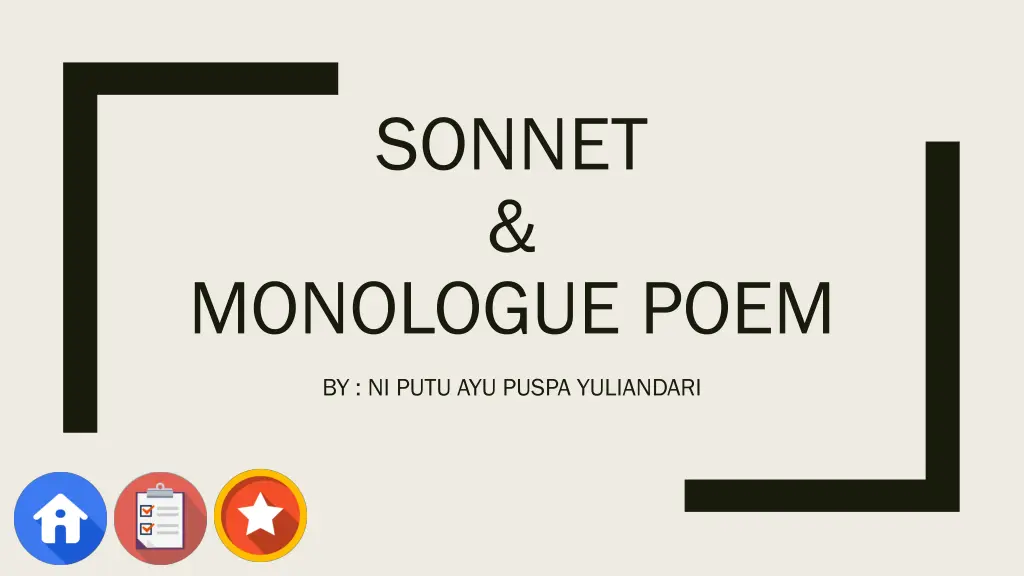 sonnet