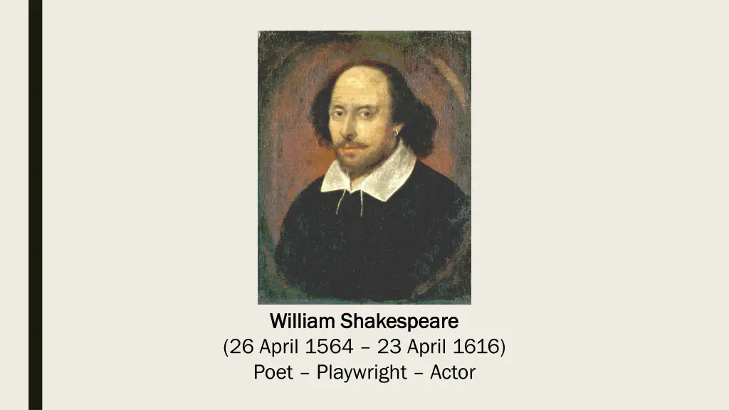 william shakespeare william shakespeare 26 april