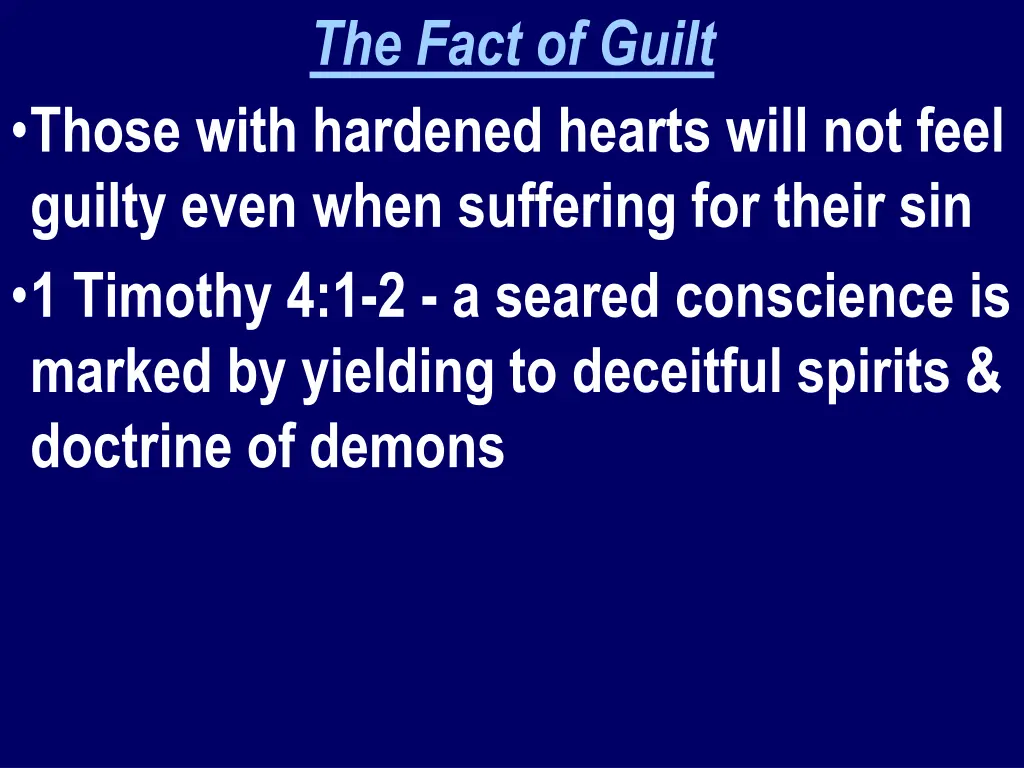 the fact of guilt 2