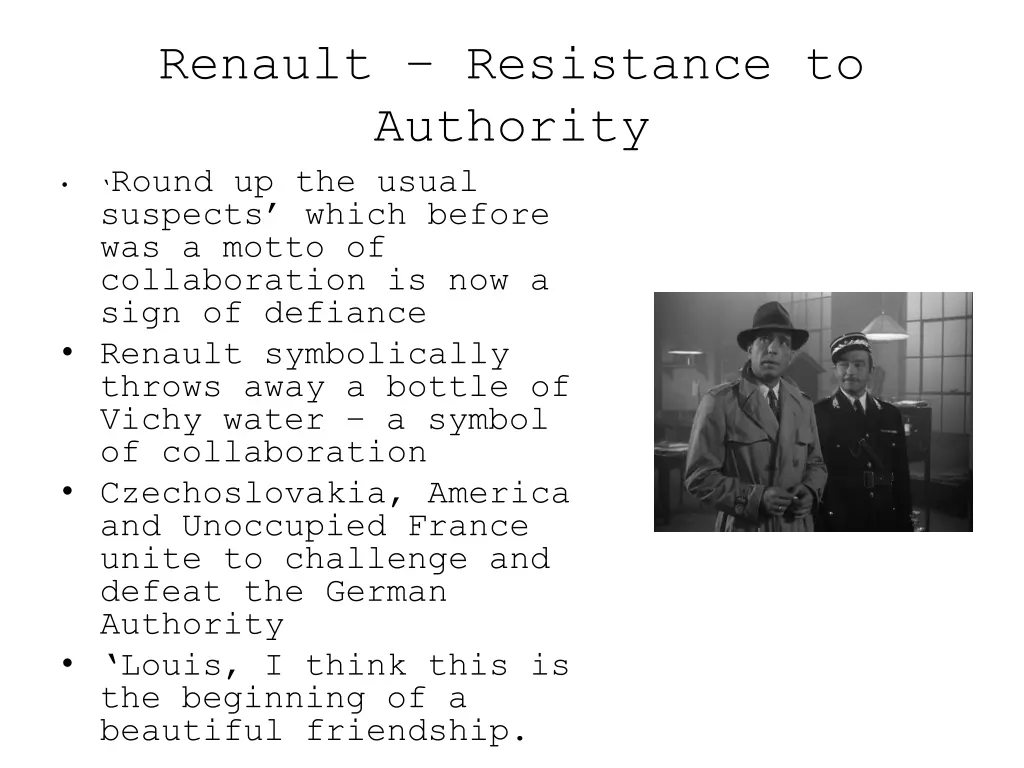 renault resistance to authority round