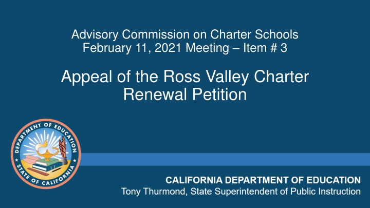 advisory commission on charter schools february