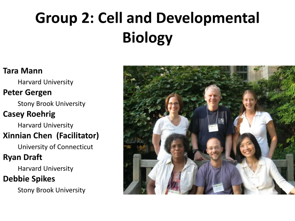 group 2 cell and developmental biology