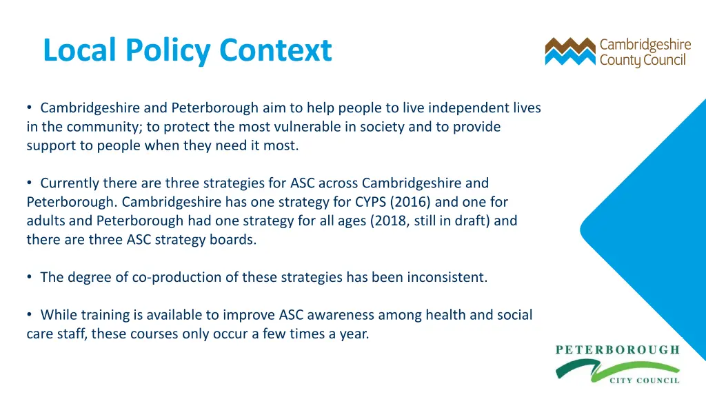 local policy context