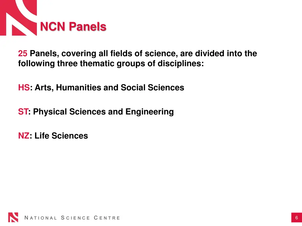 ncn panels